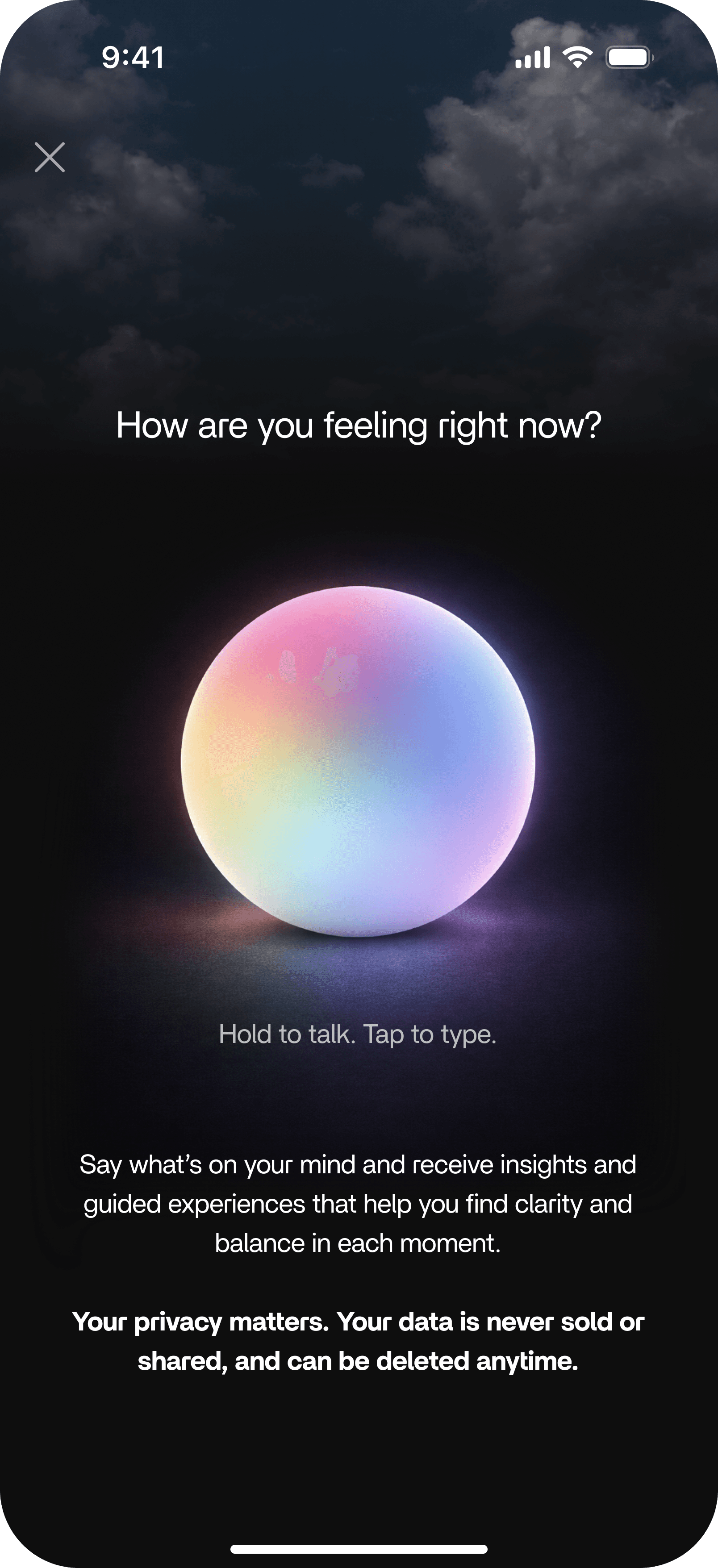 Preview of Feel — AI Emotional Wellness Platform